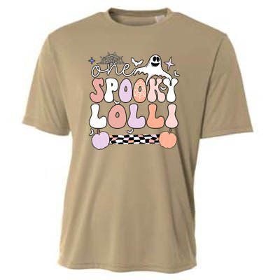 Halloween One Spooky Lolli Grandmother Groovy Cooling Performance Crew T-Shirt