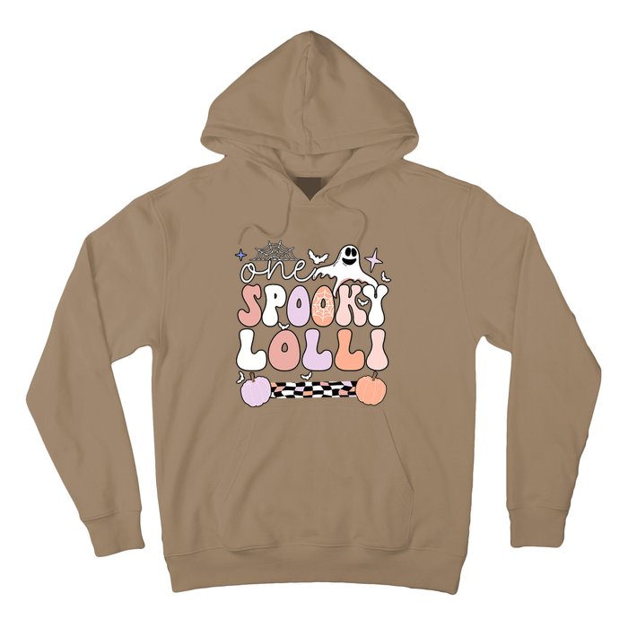 Halloween One Spooky Lolli Grandmother Groovy Hoodie