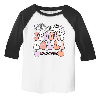 Halloween One Spooky Lolli Grandmother Groovy Toddler Fine Jersey T-Shirt