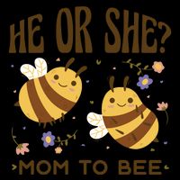He Or She Mom To Bee Gender Reveal Flatbill Hat
