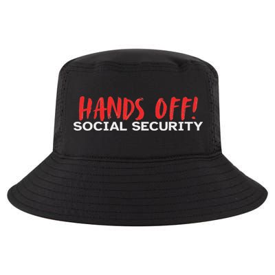 Hands Off Social Security Protest Resist Save Democracy Cool Comfort Performance Bucket Hat