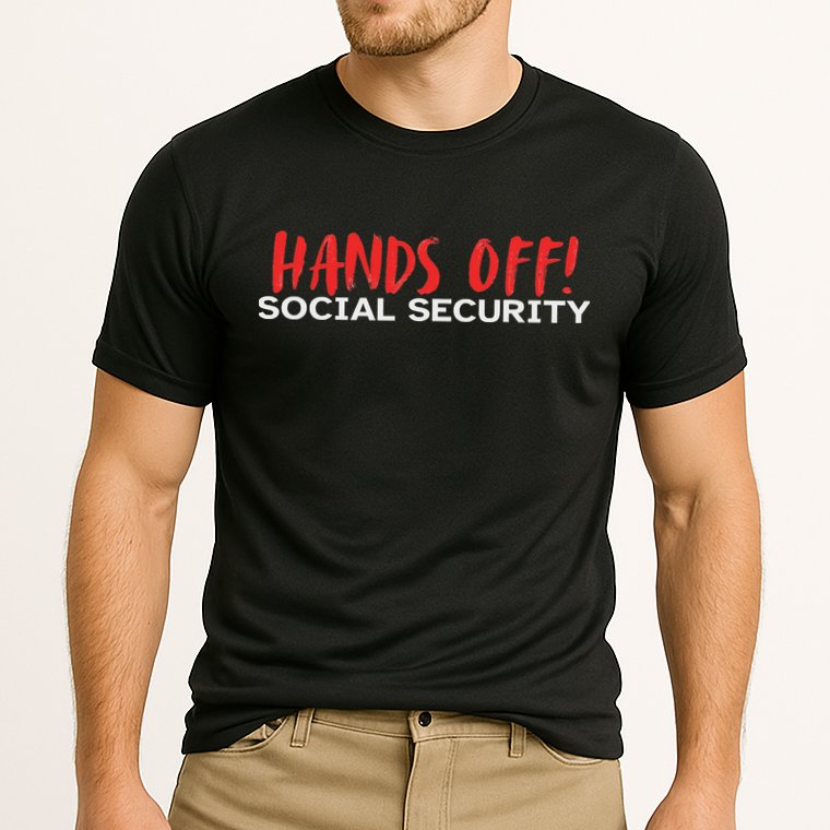 Hands Off Social Security Protest Resist Save Democracy Performance Shirt