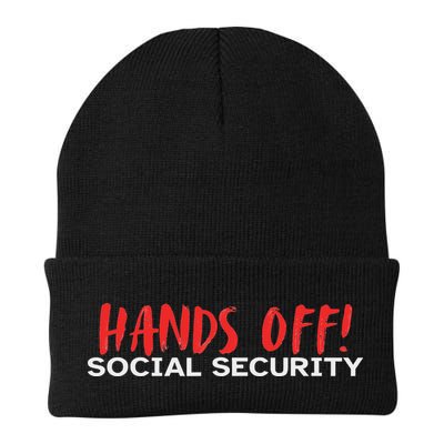 Hands Off Social Security Protest Resist Save Democracy Beanie