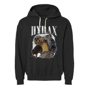 Hyrax Oddly Specific Meme Animal For Family Garment-Dyed Fleece Hoodie