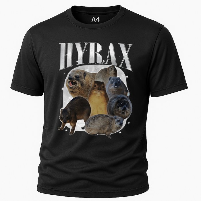 Hyrax Oddly Specific Meme Animal For Family Cooling Performance Crew T-Shirt