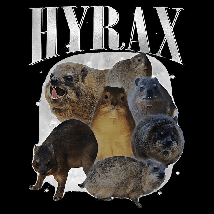 Hyrax Oddly Specific Meme Animal For Family Cooling Performance Crew T-Shirt