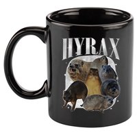 Hyrax Oddly Specific Meme Animal For Family 11oz C Handle Ceramic Mug