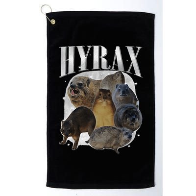 Hyrax Oddly Specific Meme Animal For Family Golf Towel