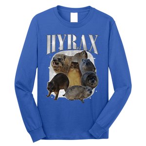 Hyrax Oddly Specific Meme Animal For Family Long Sleeve Shirt