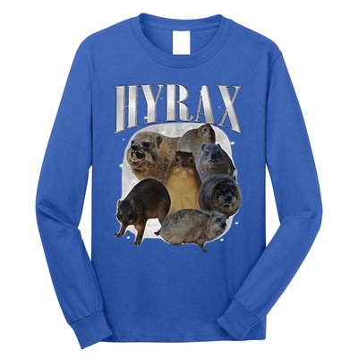 Hyrax Oddly Specific Meme Animal For Family Long Sleeve Shirt