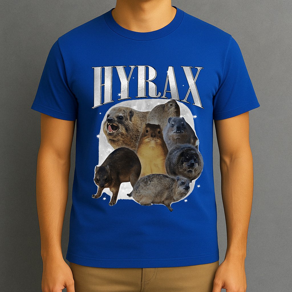 Hyrax Oddly Specific Meme Animal For Family T-Shirt