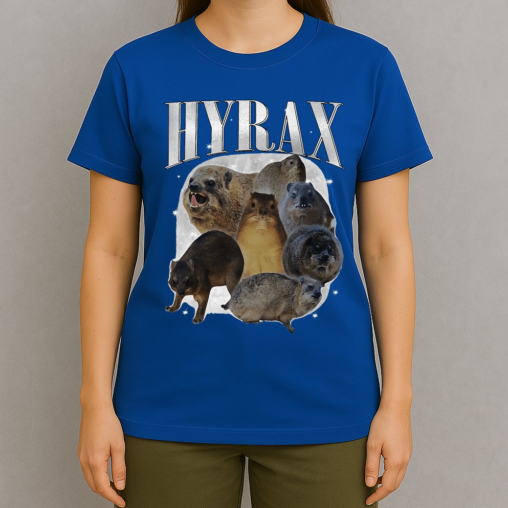 Hyrax Oddly Specific Meme Animal For Family T-Shirt