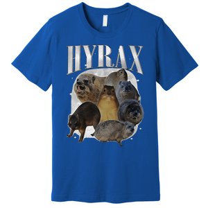 Hyrax Oddly Specific Meme Animal For Family Premium T-Shirt