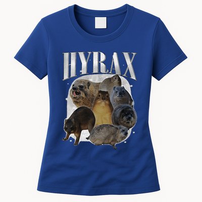 Hyrax Oddly Specific Meme Animal For Family Womens T-Shirt