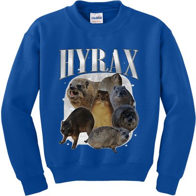 Hyrax Oddly Specific Meme Animal For Family Kids Sweatshirt