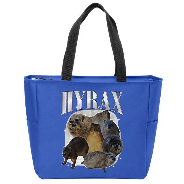 Hyrax Oddly Specific Meme Animal For Family Zip Tote Bag