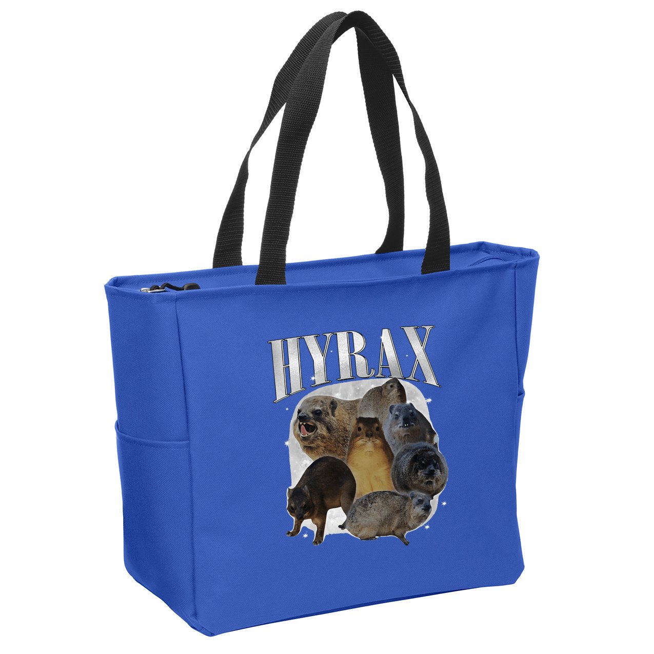 Hyrax Oddly Specific Meme Animal For Family Zip Tote Bag