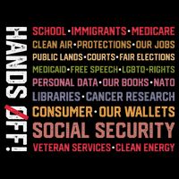 Hands Off Social Security Protest Resist Save Democracy Toddler Sweatshirt