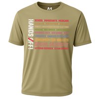Hands Off Social Security Protest Resist Save Democracy Performance Shirt
