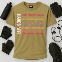 Hands Off Social Security Protest Resist Save Democracy Performance Shirt