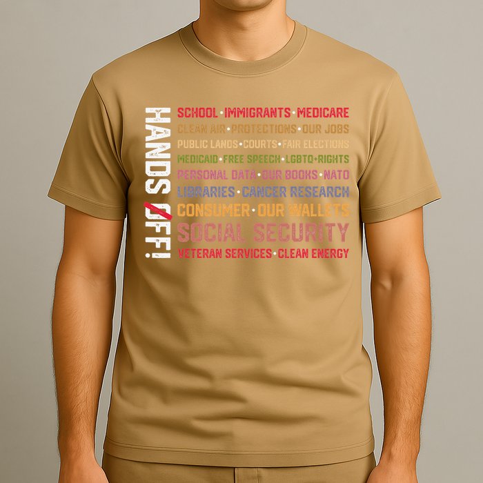 Hands Off Social Security Protest Resist Save Democracy T-Shirt