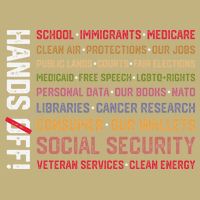 Hands Off Social Security Protest Resist Save Democracy T-Shirt