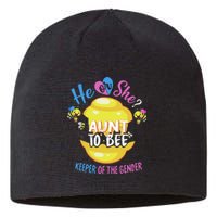 He or She Aunt To Bee Keeper of The Gender Reveal Sustainable Beanie