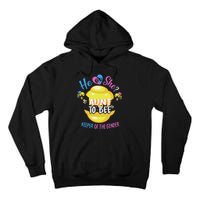 He or She Aunt To Bee Keeper of The Gender Reveal Tall Hoodie