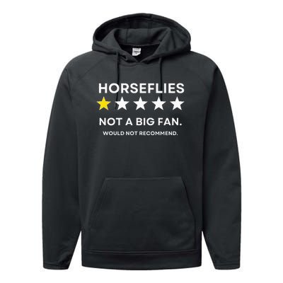 Horseflies One Star Did Not Enjoy WouldnT Recommend Performance Fleece Hoodie