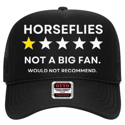 Horseflies One Star Did Not Enjoy WouldnT Recommend High Crown Mesh Back Trucker Hat