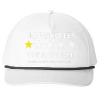 Horseflies One Star Did Not Enjoy WouldnT Recommend Snapback Five-Panel Rope Hat