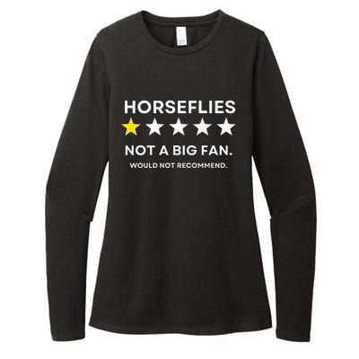 Horseflies One Star Did Not Enjoy WouldnT Recommend Womens CVC Long Sleeve Shirt