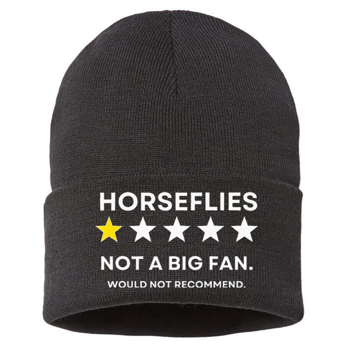 Horseflies One Star Did Not Enjoy WouldnT Recommend Sustainable Knit Beanie