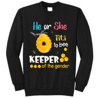 He or She Titi To Bee Keeper of The Gender Reveal Sweatshirt