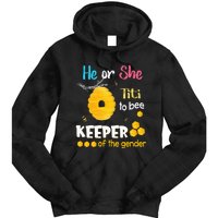 He or She Titi To Bee Keeper of The Gender Reveal Tie Dye Hoodie