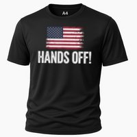 Hands Off Social Security And Medicare Protest Cooling Performance Crew T-Shirt