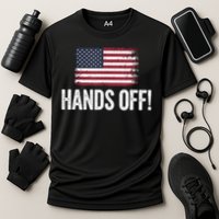 Hands Off Social Security And Medicare Protest Cooling Performance Crew T-Shirt