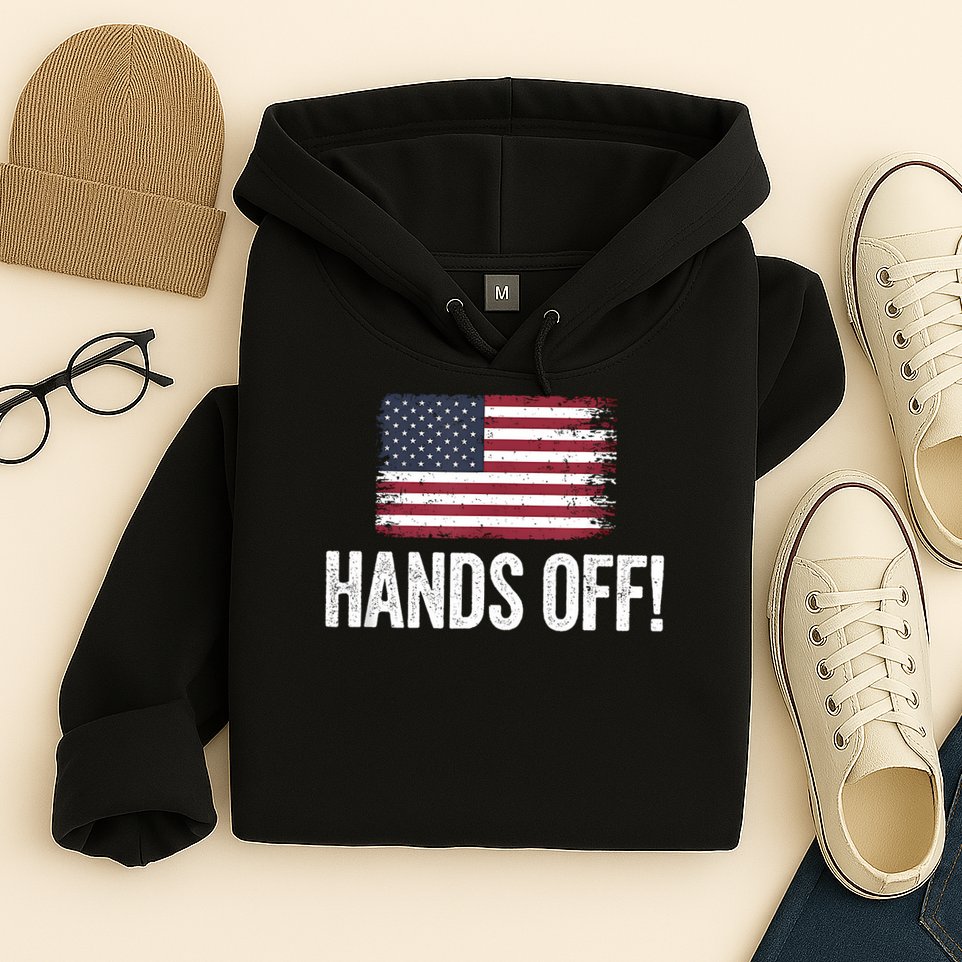 Hands Off Social Security And Medicare Protest Hoodie