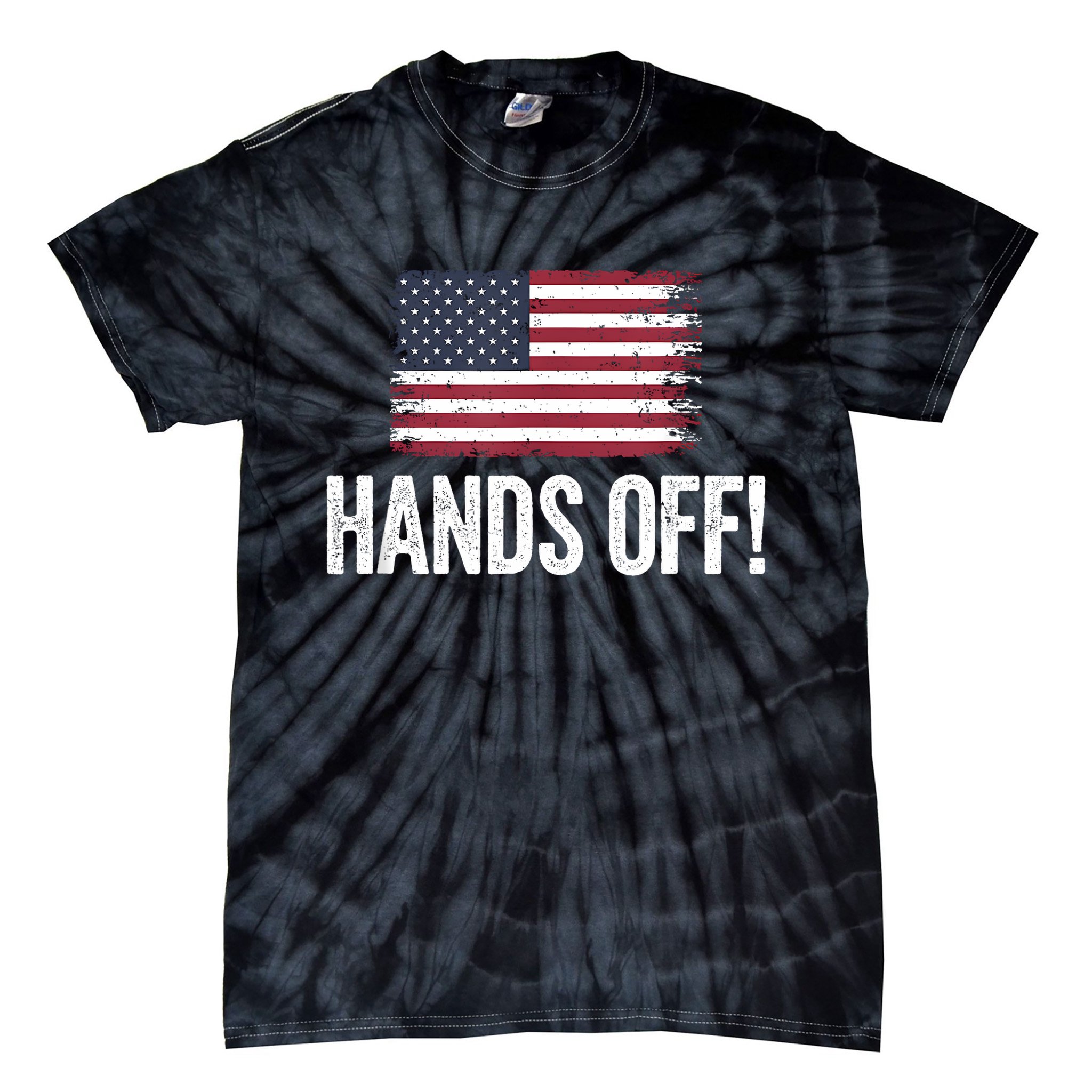 Hands Off Social Security And Medicare Protest Tie-Dye T-Shirt