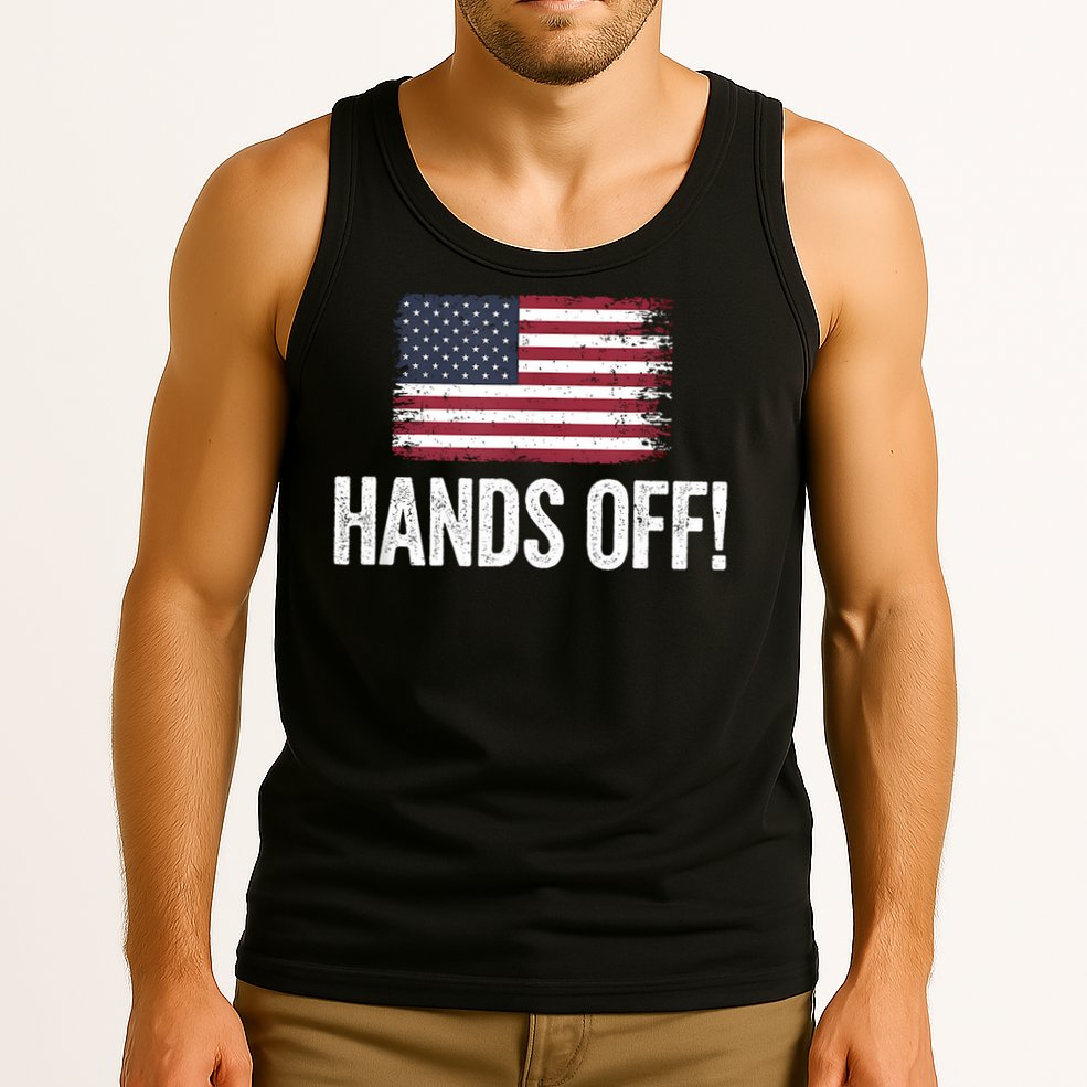 Hands Off Social Security And Medicare Protest Tank Top