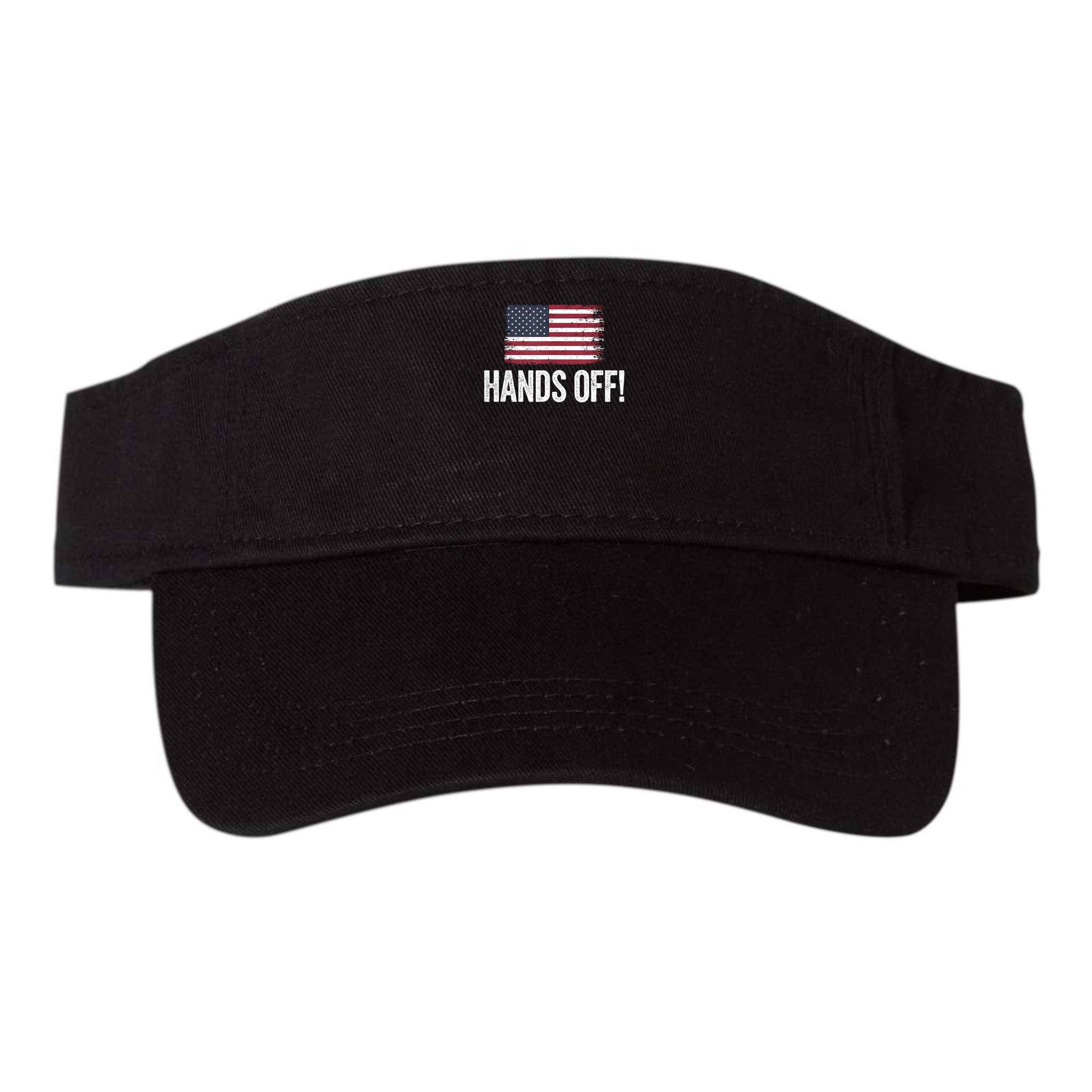 Hands Off Social Security And Medicare Protest Visor