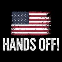Hands Off Social Security And Medicare Protest Cropped Pullover Crew