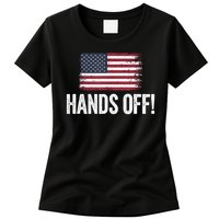 Hands Off Social Security And Medicare Protest Womens T-Shirt