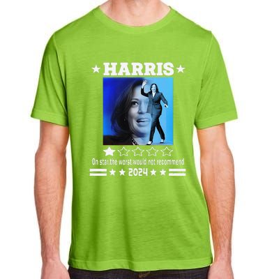 Harris One Star The Worst Would Not Recommend. Humorous Adult ChromaSoft Performance T-Shirt