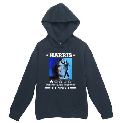 Harris One Star The Worst Would Not Recommend. Humorous Urban Pullover Hoodie