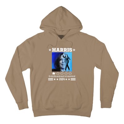 Harris One Star The Worst Would Not Recommend. Humorous Hoodie