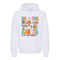 He Or She Auntie To Bee Keeper Of The Gender Reveal Premium Hoodie