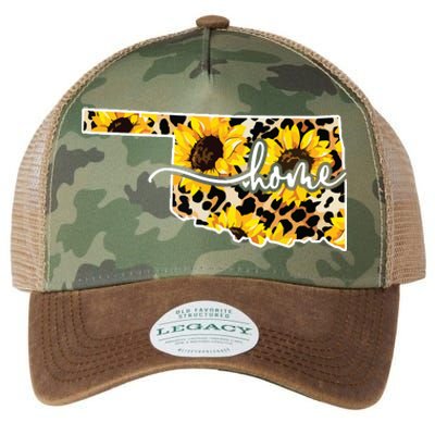 Home Oklahoma Sunflower Gift Legacy Tie Dye Trucker Hat