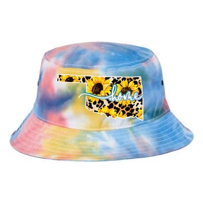 Home Oklahoma Sunflower Gift Tie Dye Newport Bucket Hat