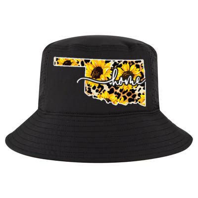 Home Oklahoma Sunflower Gift Cool Comfort Performance Bucket Hat